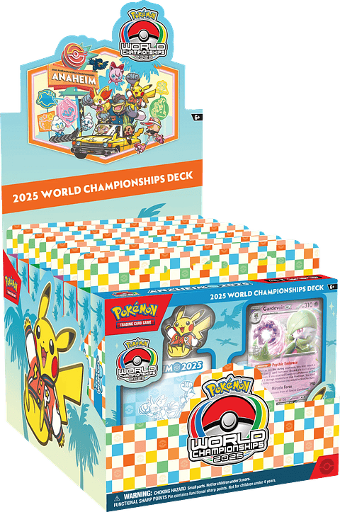 (Reserva) Pokémon World Championships Decks 2025 Anaheim DISPLAY