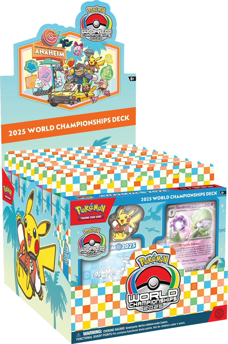 (Reserva) Pokémon World Championships Decks 2025 Anaheim DISPLAY 1