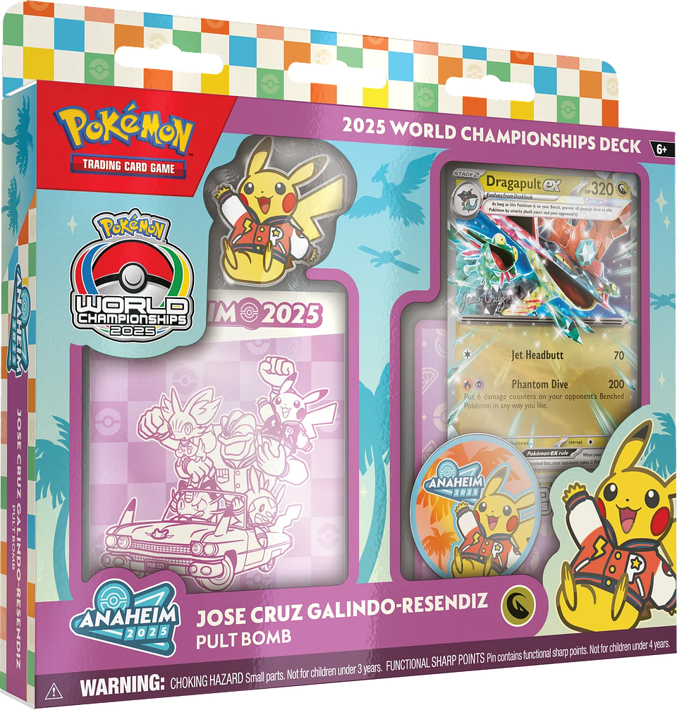 (Reserva) Pokémon World Championships Decks 2025 Anaheim DISPLAY 4