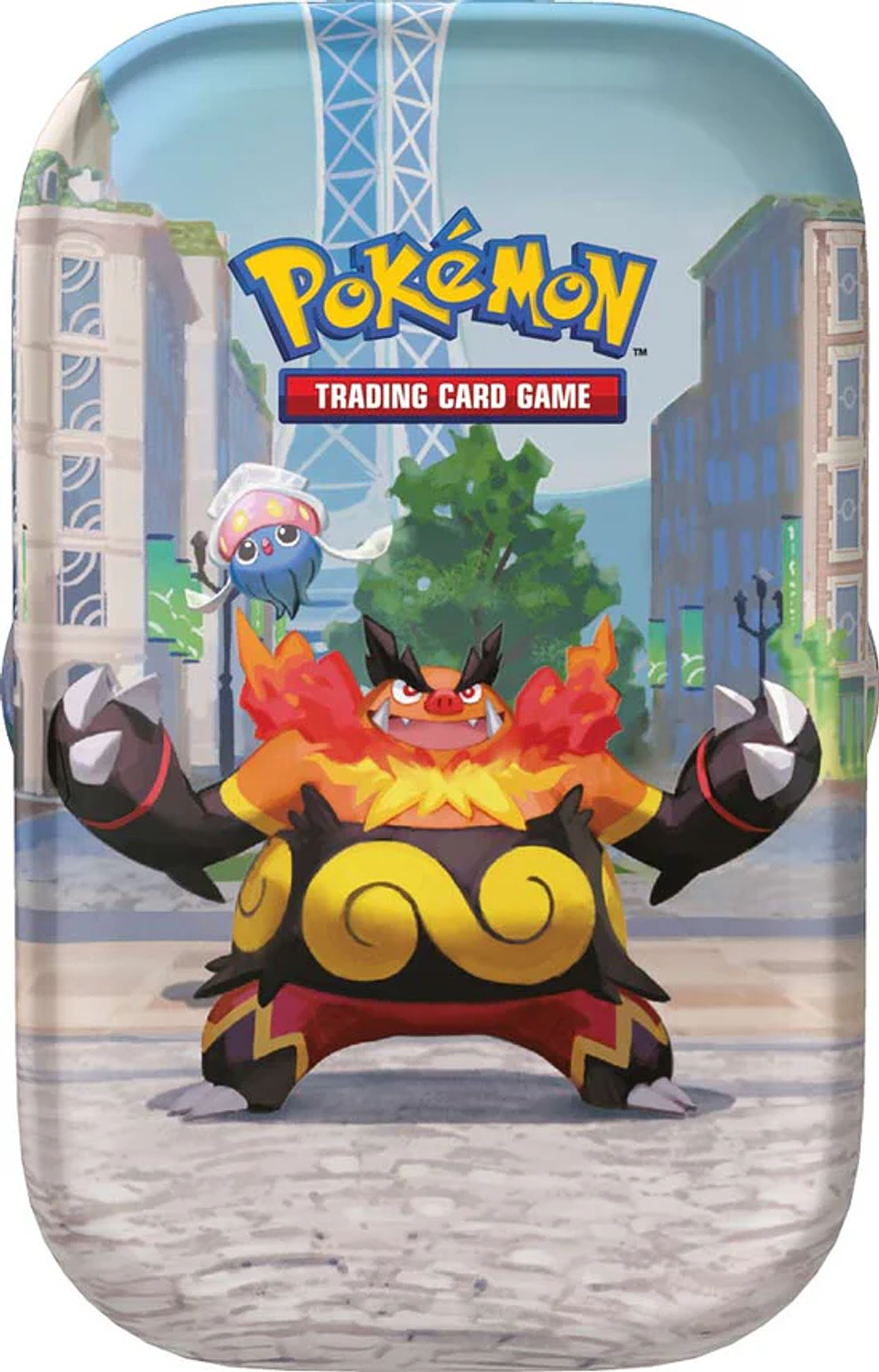 (PREVENTA) POKEMON TCG LUMINOSE CITY MINI TIN DISPLAY ESPAÑOL 4