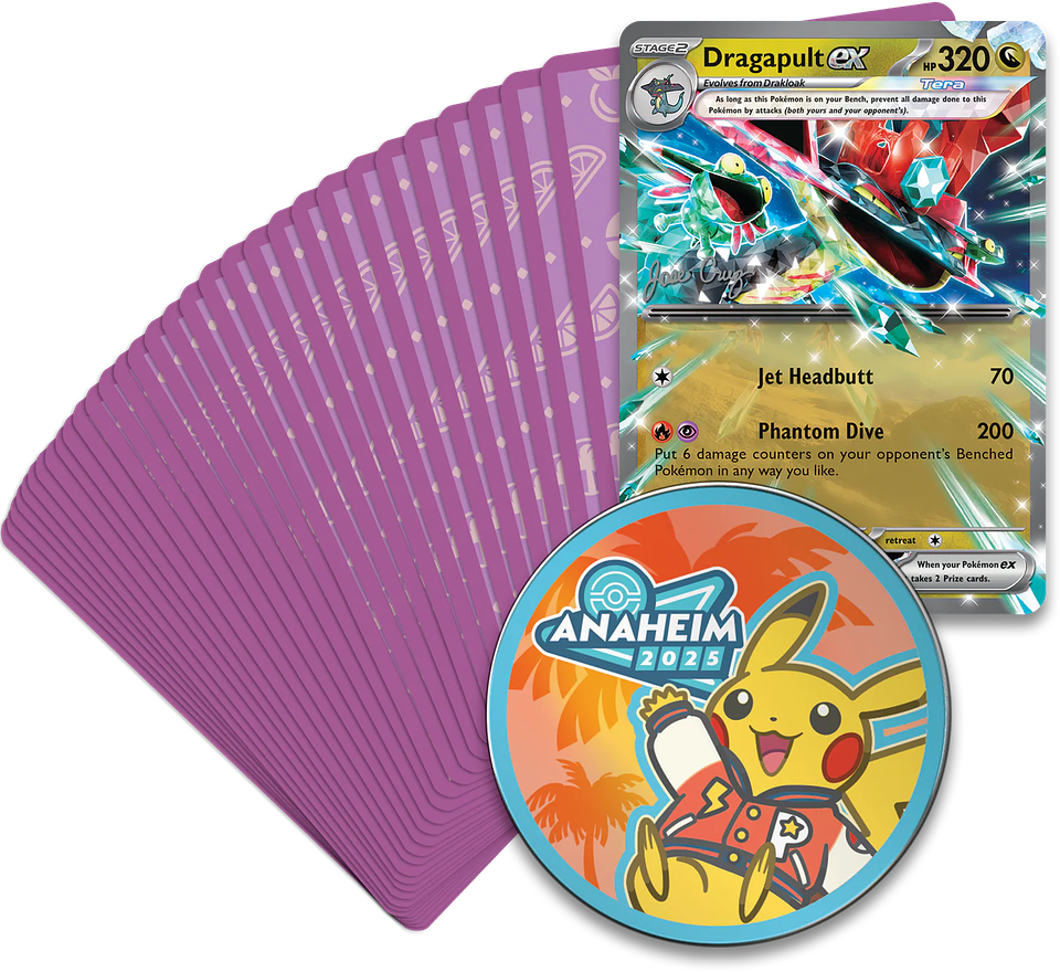 PREVENTA Pokémon World Championships Decks 2025 Anaheim SET 9