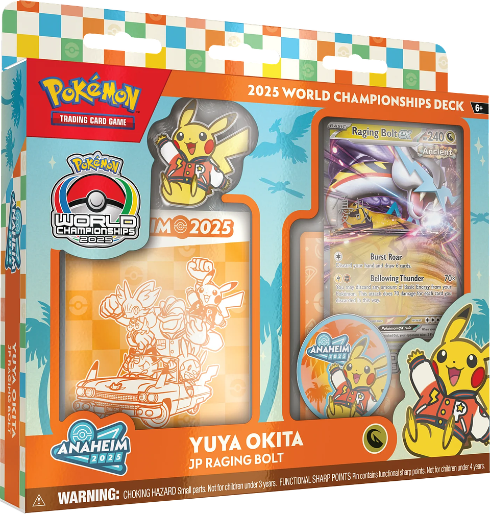 PREVENTA Pokémon World Championships Decks 2025 Anaheim SET 2