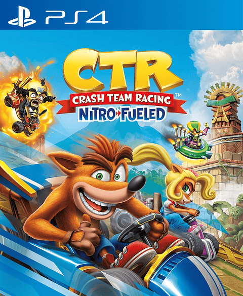 CRASH TEAM RACING NITRO FUELED PS4