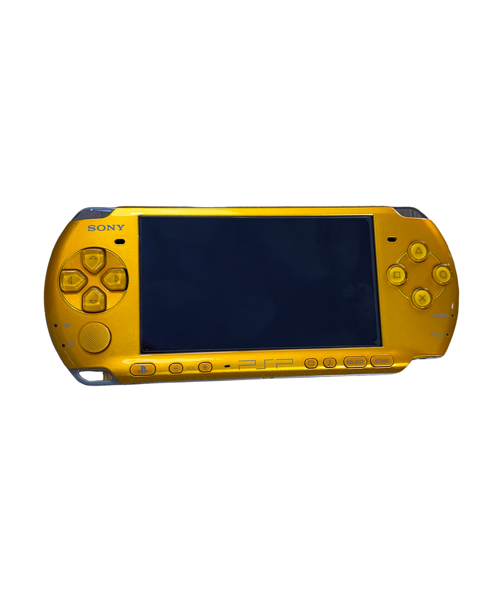 Consola Portátil Sony PSP 3000 Amarillo Brillante + MicroSD 64GB 1