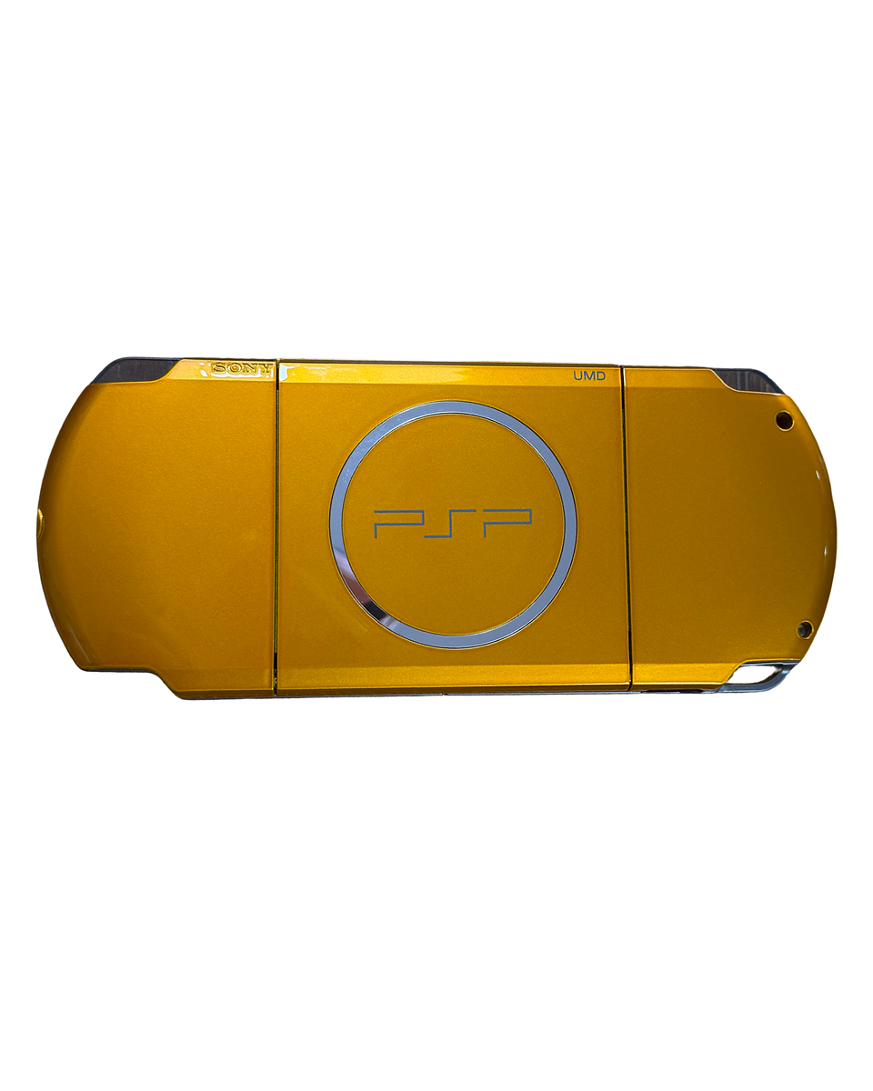 Consola Portátil Sony PSP 3000 Amarillo Brillante + MicroSD 64GB 2