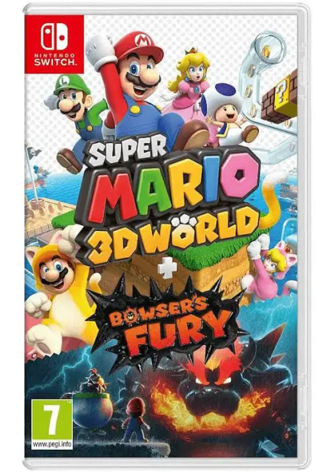 SUPER MARIO 3D WORLD MAS BOWSERS FURY - NINTENDO SWITCH 