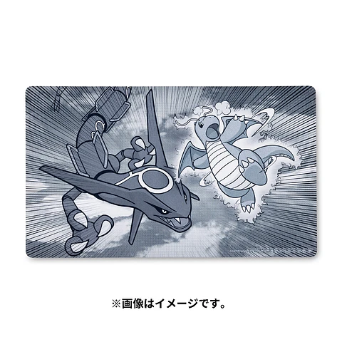 Playmat Dragonite vs Rayquaza 