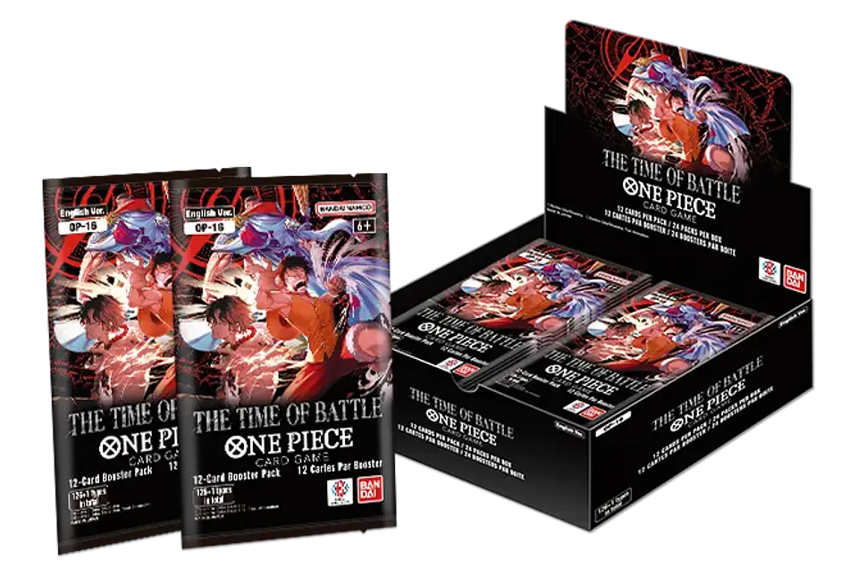 (PREVENTA) BOOSTER DISPLAY OP16 -THE TIME OF BATTLE 3