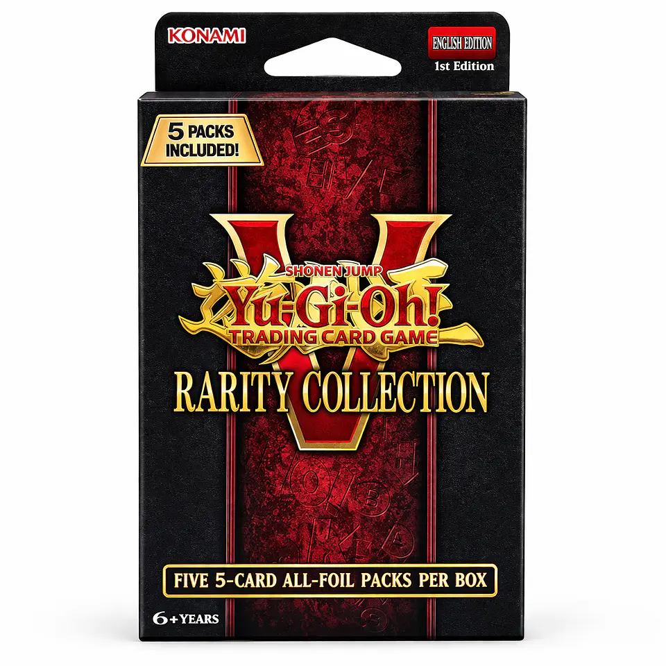 Yu-Gi-Oh! Rarity Collection V (ENG) 5 Sobres 2