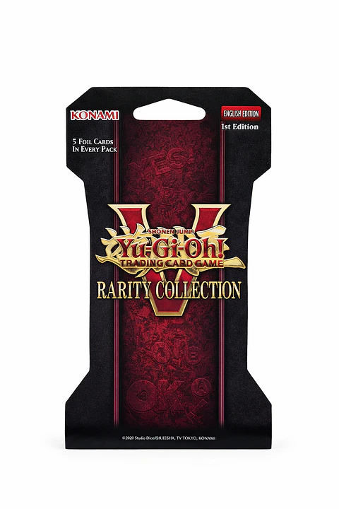 Sleeved Yu-Gi-Oh! Rarity Collection V (Inglés)