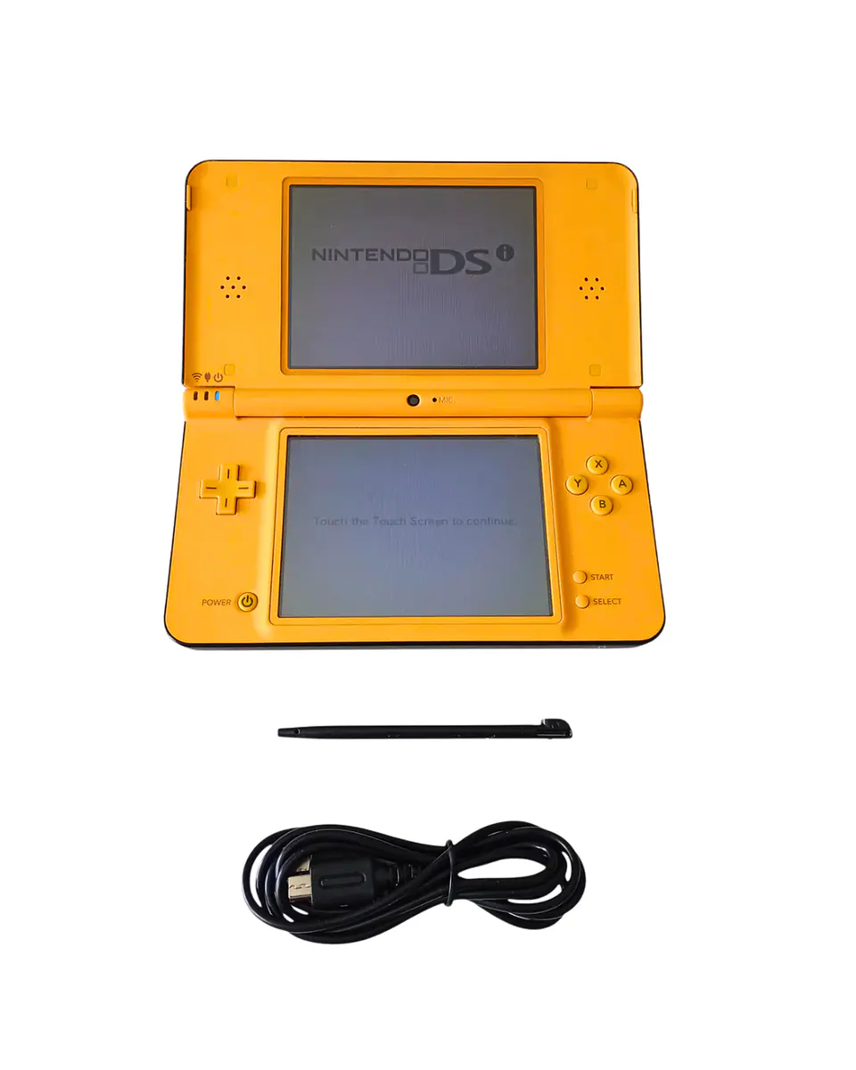 Nintendo DSi XL Amarilla Liberada + Micro SD 32GB 4