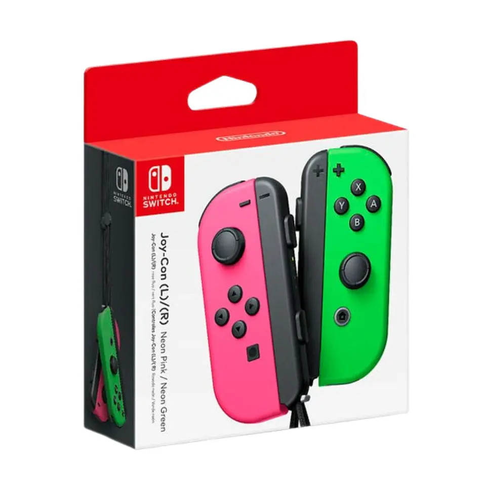 Joy-Con™ (L/R) - Neon Pink/Neon Green 1