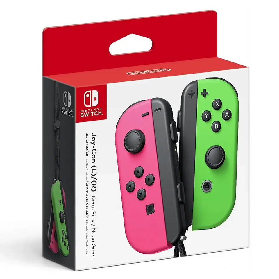 Joy-Con™ (L/R) - Neon Pink/Neon Green 7
