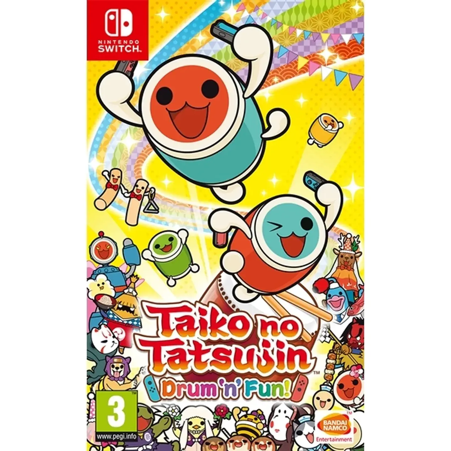 Taiko no Tatsujin Drum n Fun (usado) 1