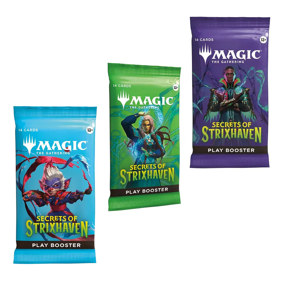 Magic Secrets of Strixhaven – Play Booster Inglés 3