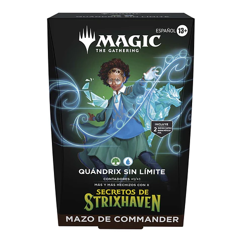 Magic Secrets of Strixhaven – Commander Deck Quándrix Sin Límite Español