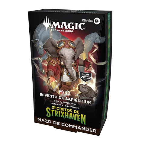 Magic Secrets of Strixhaven – Commander Deck Espíritu de Sapiéntium INGLES