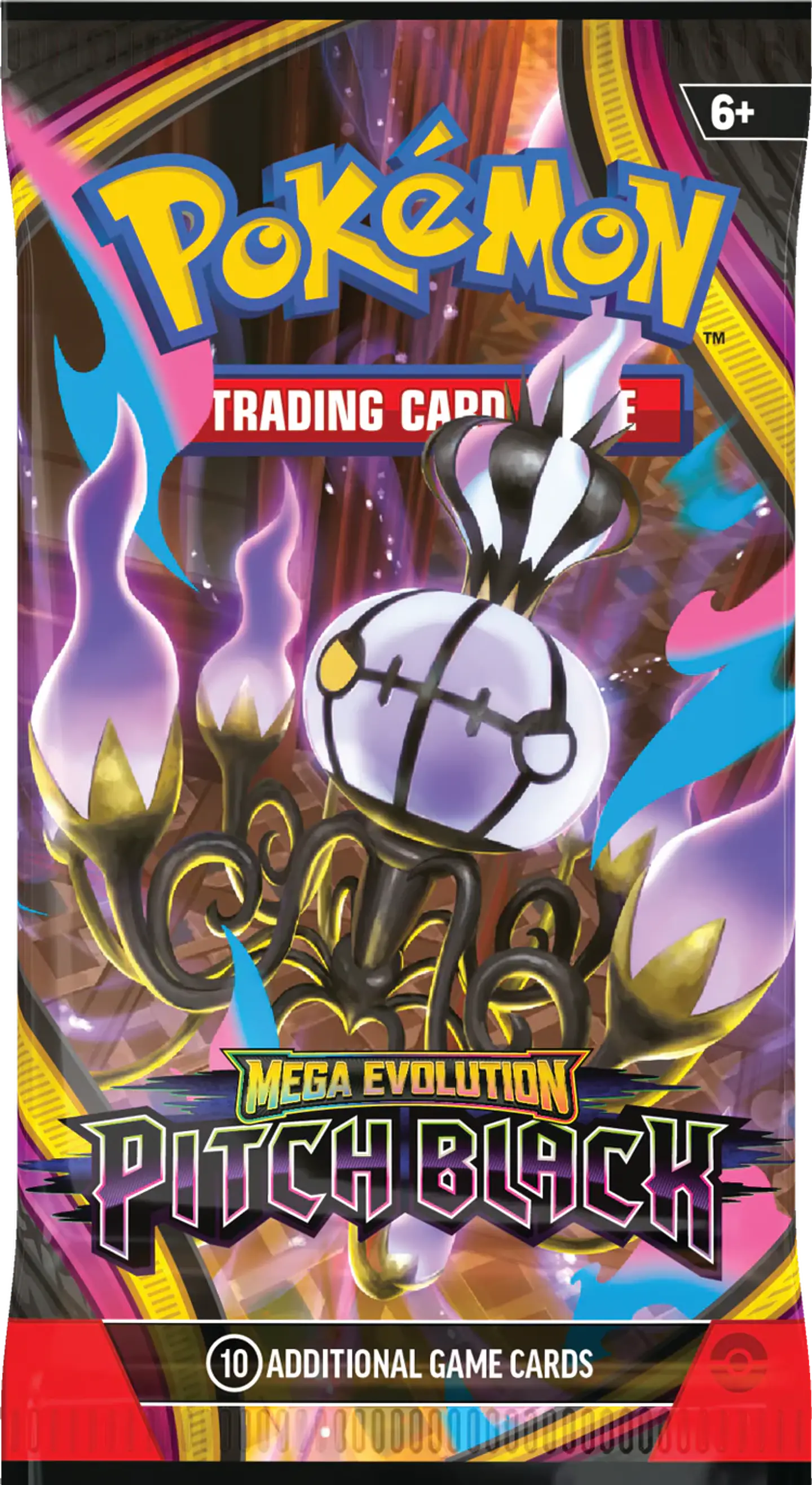 (PREVENTA) Mega Evolution — Pitch Black Blíster 3 Sobres (Inglés) 6