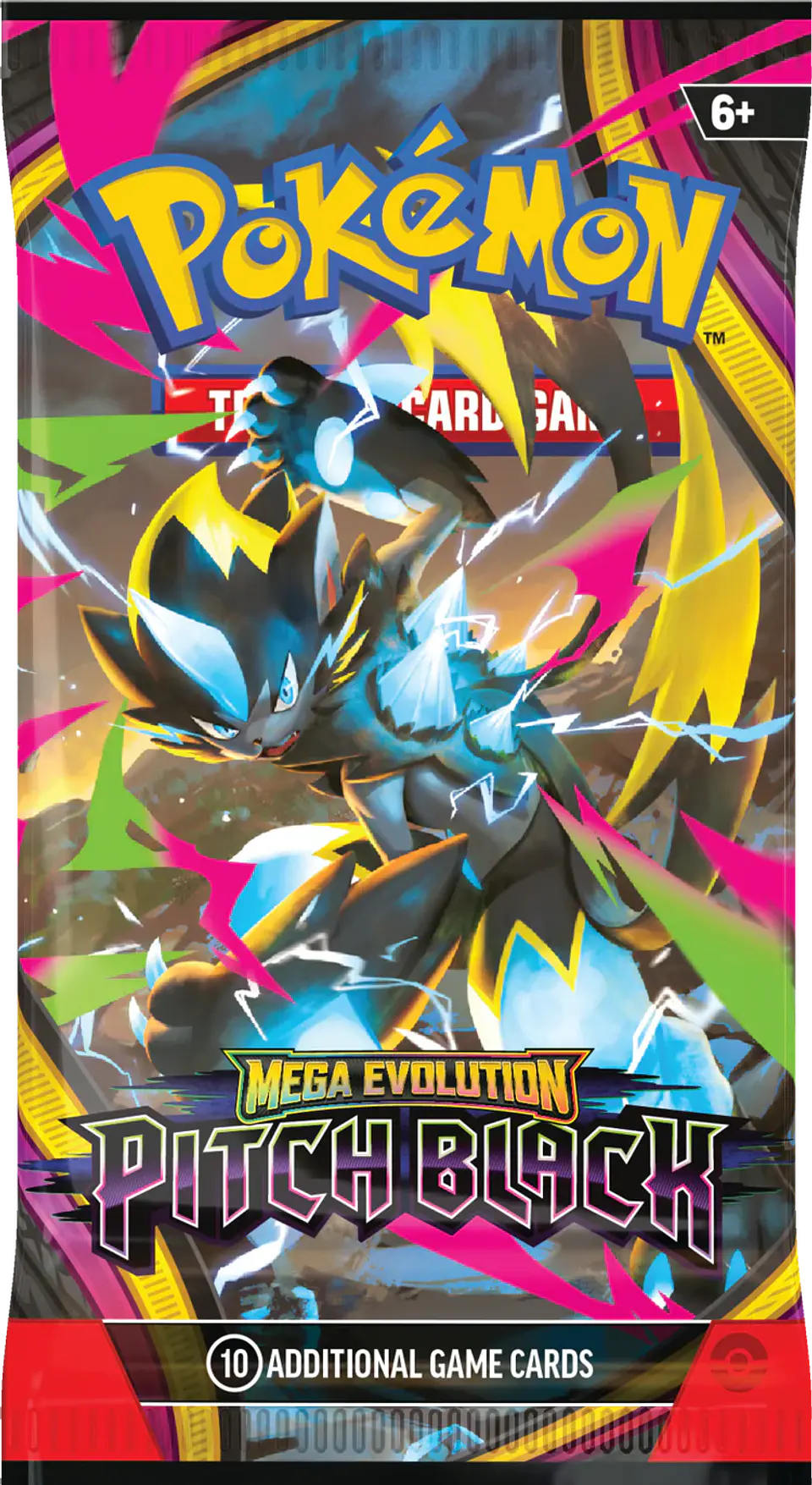 (PREVENTA) Mega Evolution — Pitch Black Blíster 3 Sobres (Inglés) 5