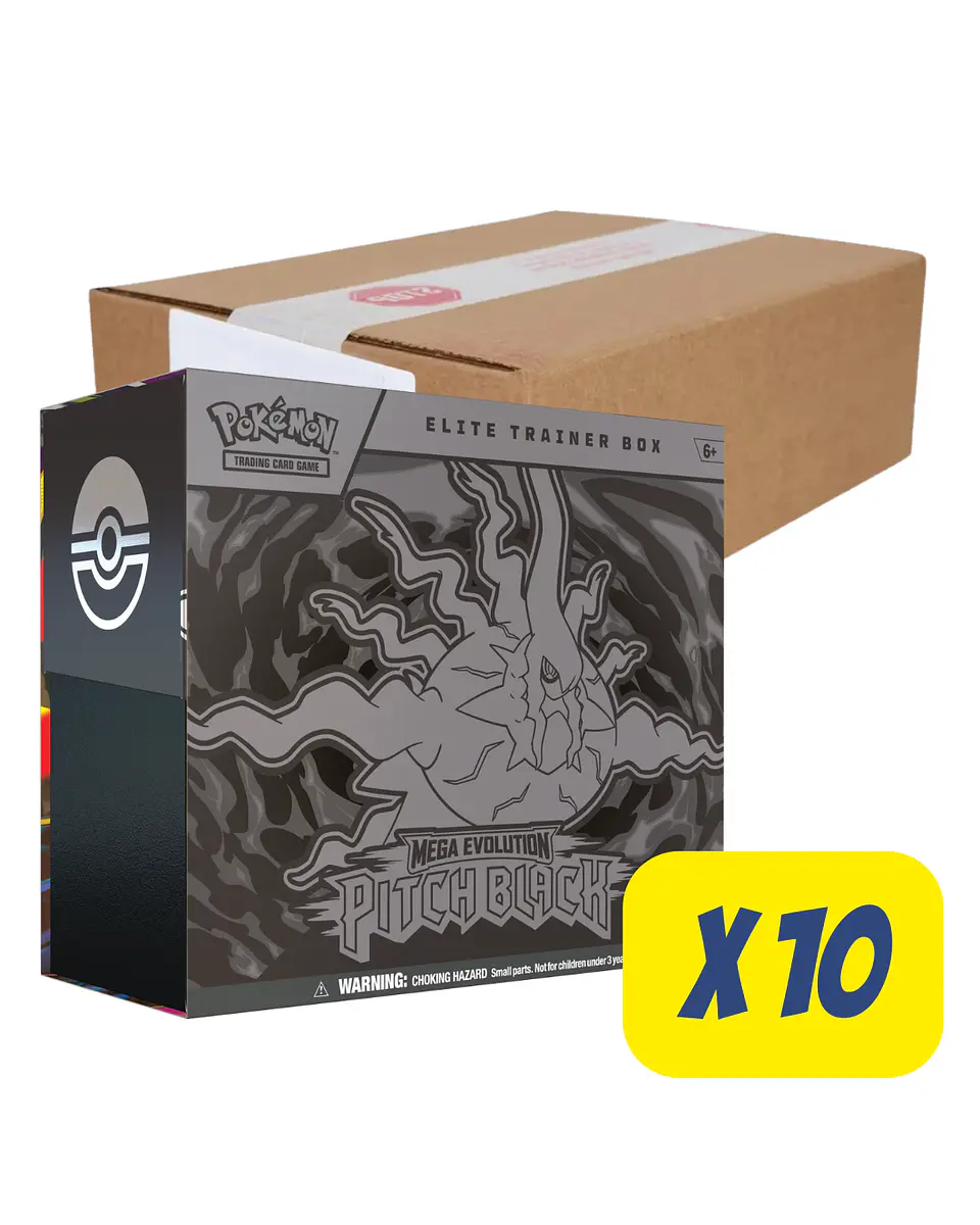  (PREVENTA) Pitch Black Case Elite Trainer Box  – Inglés 1