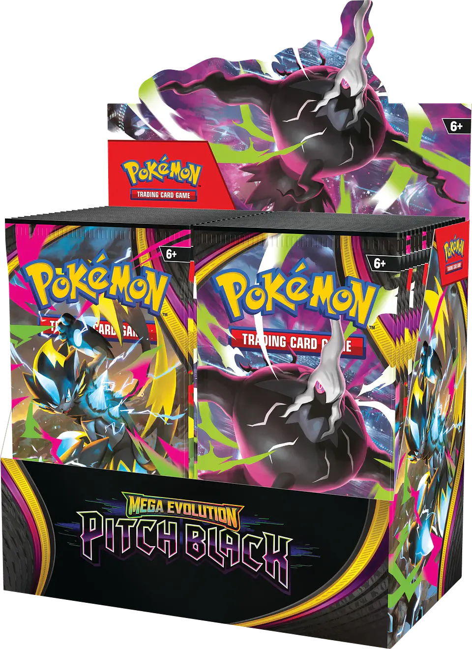 (PREVENTA) Mega Evolution — Pitch Black Case Booster Box – Inglés 2