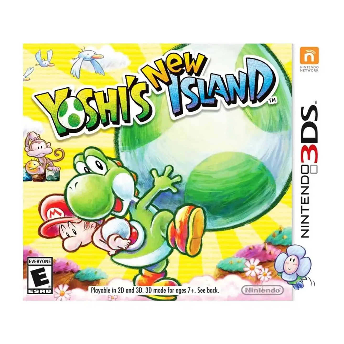 New Yoshi`s Island 3DS (USADO) 1