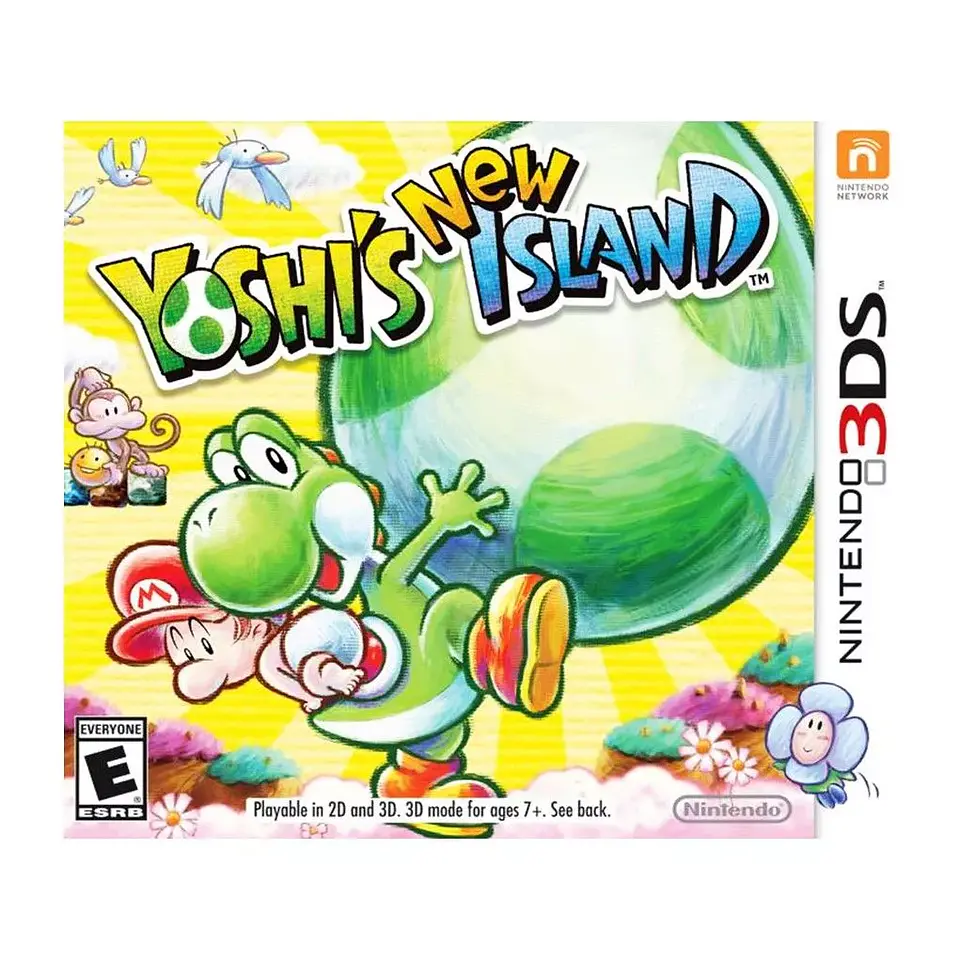 New Yoshi`s Island 3DS (USADO) 1