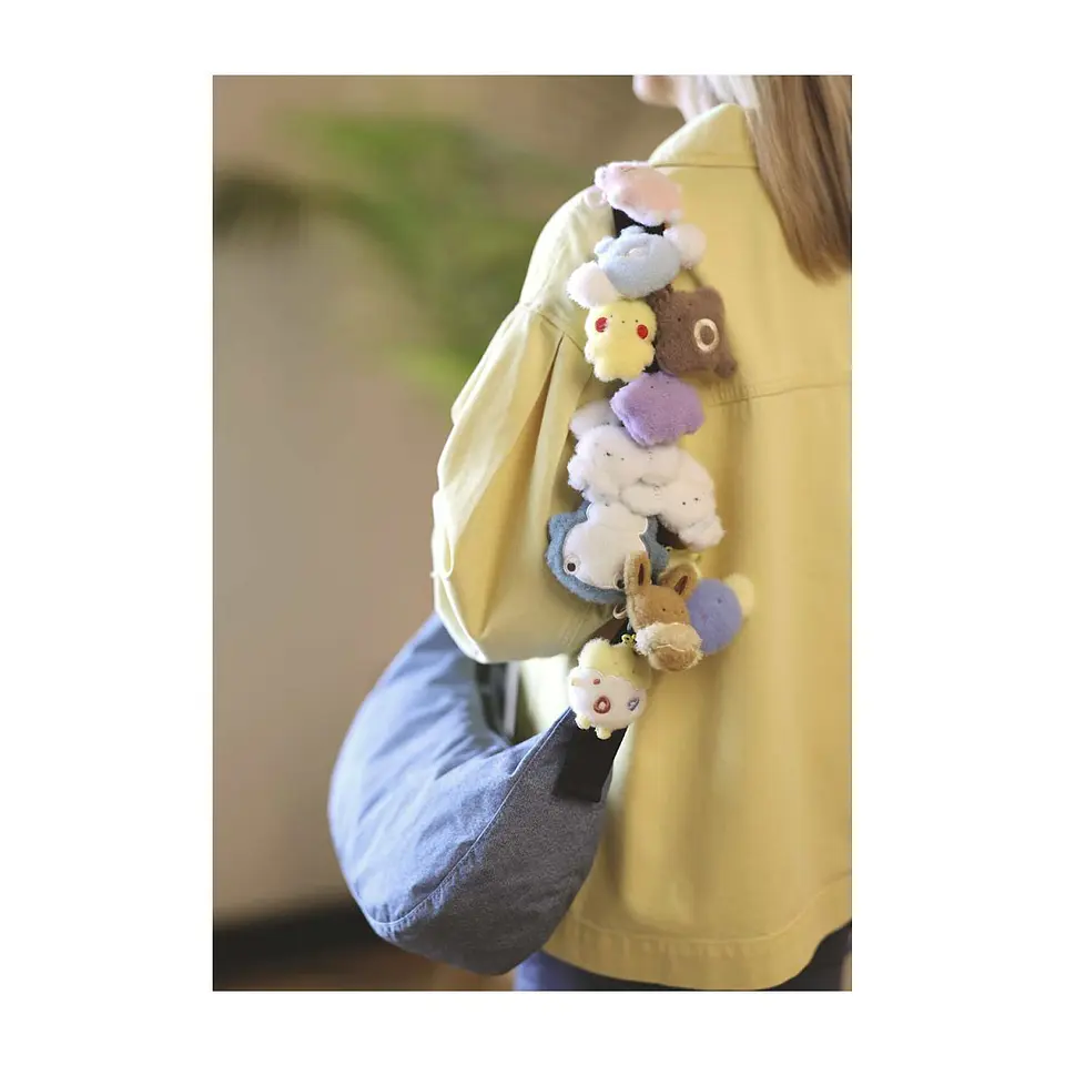Slowpoke Pokémon Lil' Friends Plush Key Chain 5