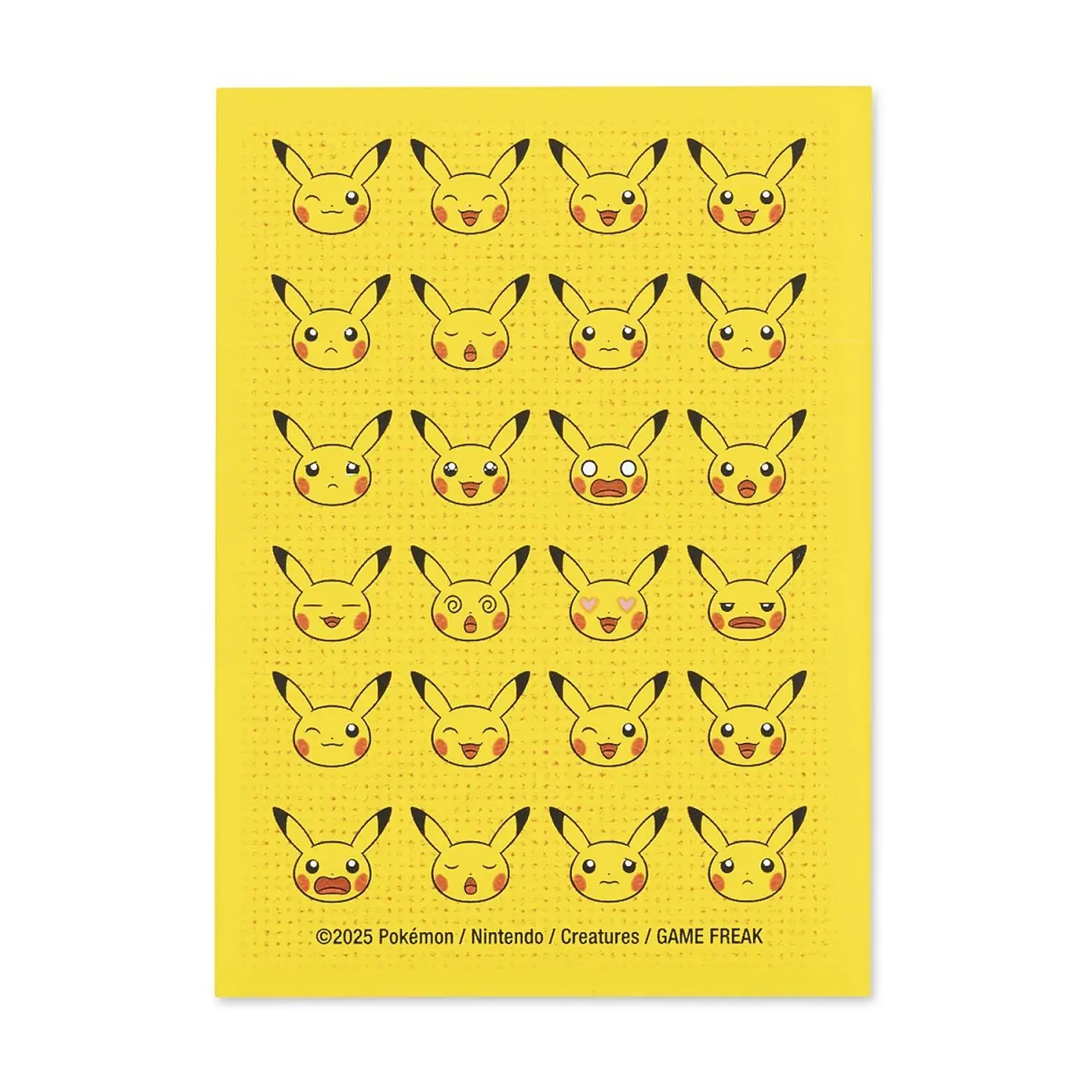 Pikachu Moods Card Sleeves (65 Sleeves) 1