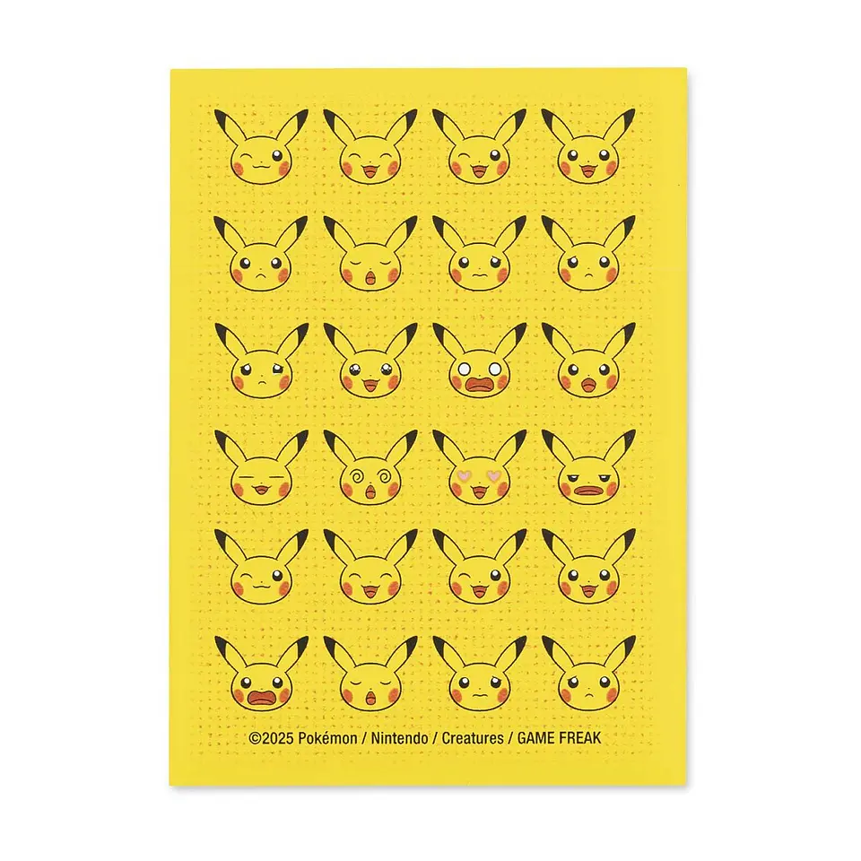 Pikachu Moods Card Sleeves (65 Sleeves) 1