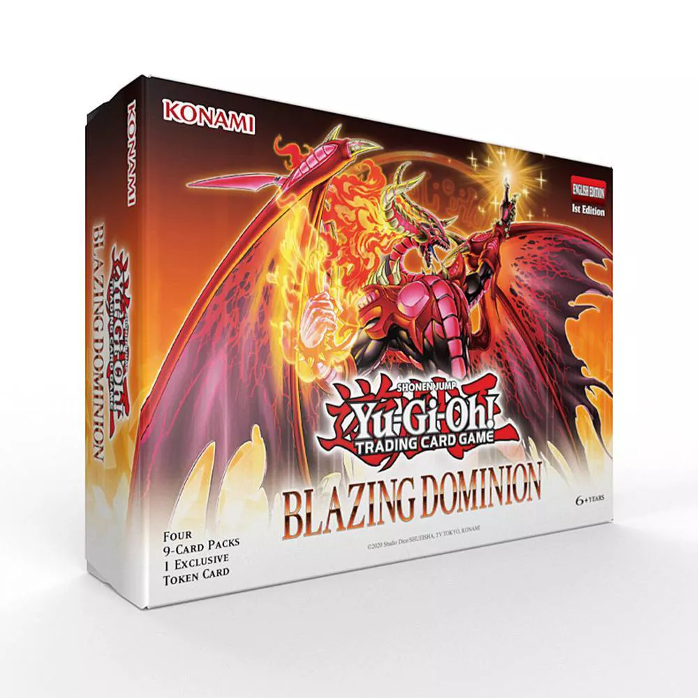 Yu-Gi-Oh! TCG: Blazing Dominion Token Box (INGLÉS)