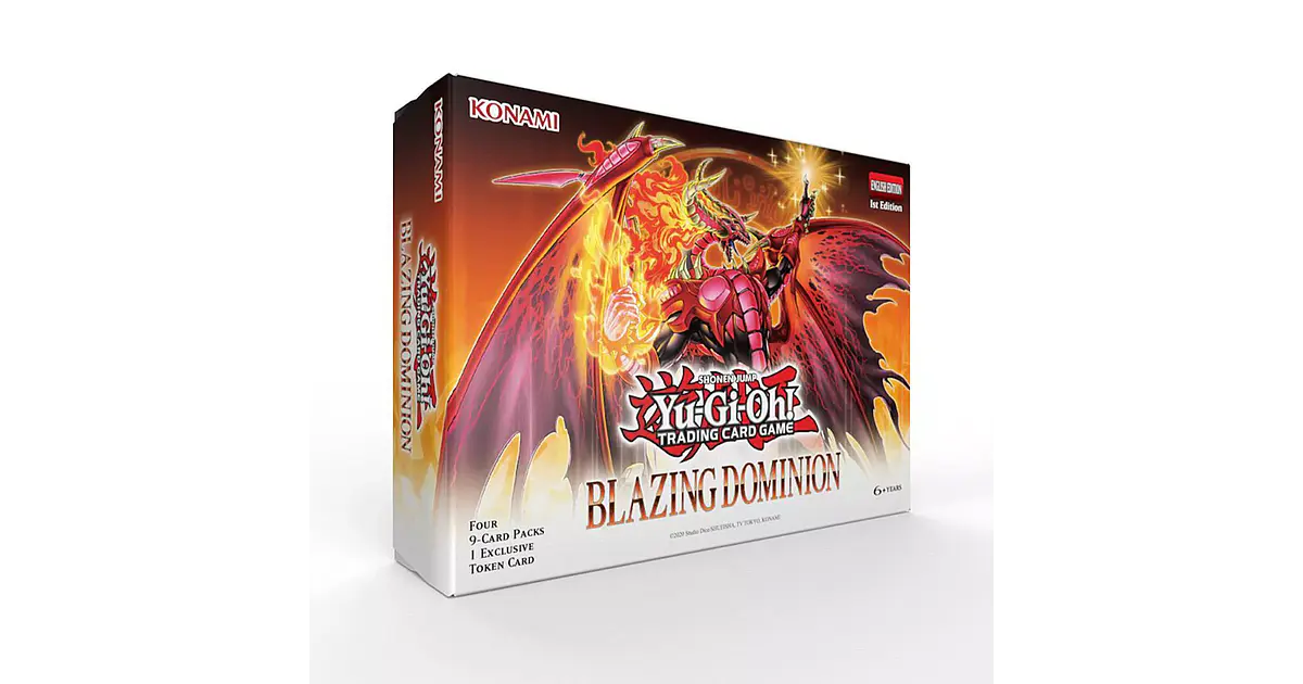 Yu-Gi-Oh! TCG: Blazing Dominion Token Box (INGLÉS)