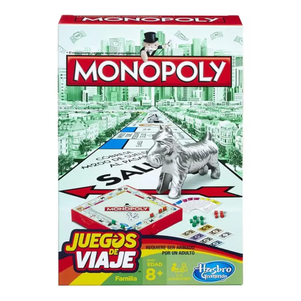 Monopoly Hasbro Edición de Viaje 1