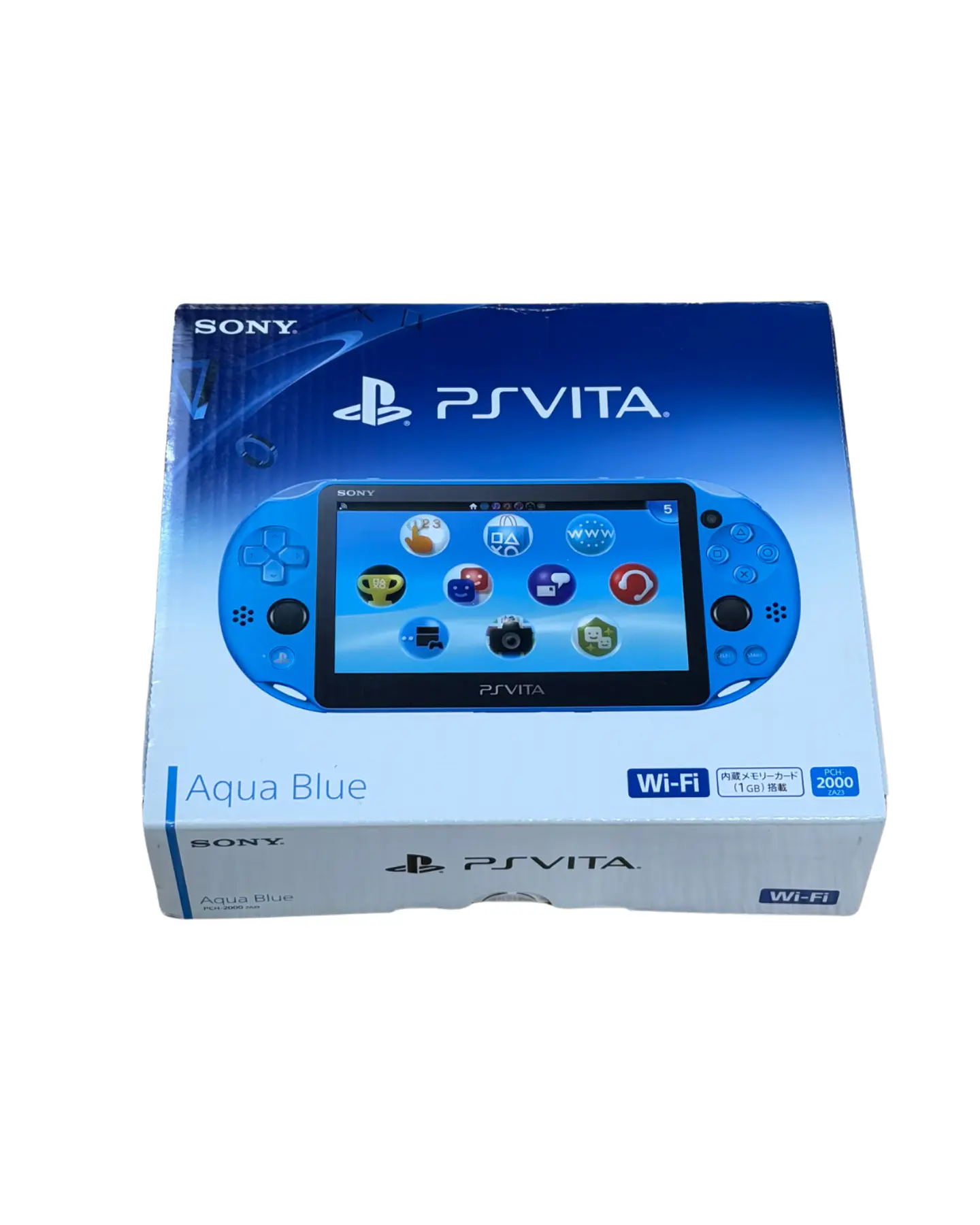 Consola PS Vita Slim Aqua Blue Liberada – CIB + Micro SD 64GB 5