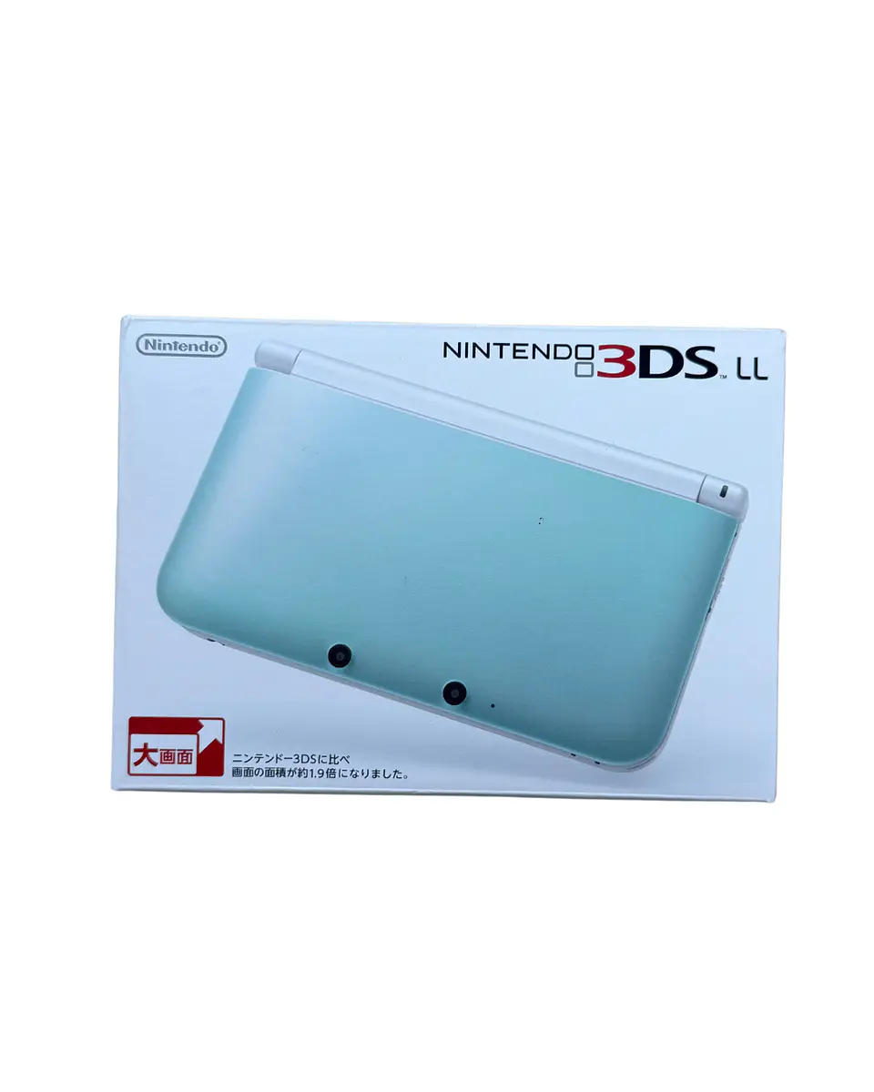 Consola Nintendo 3DS LL Mint White Liberada – CIB + Micro SD 64GB 5
