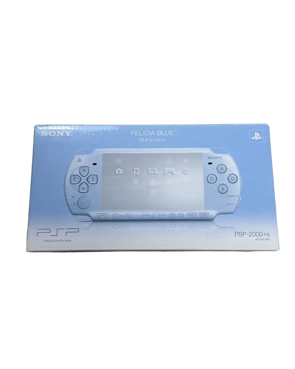 Consola PSP Felicia Blue Modelo 2000 Liberada – CIB + Micro SD 32GB 4