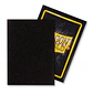 DRAGON SHIELD - SLEEVES STANDARD SIZE MATTE (100) - JET - Miniatura 2