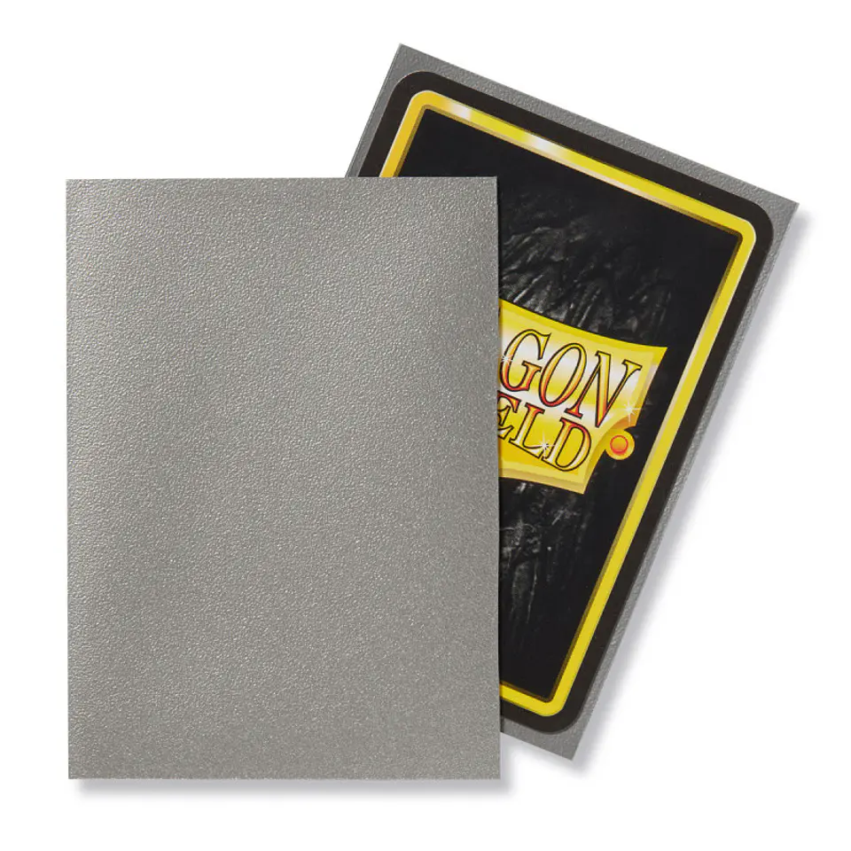 DRAGON SHIELD - SLEEVES STANDARD SIZE MATTE (100) - SILVER 2