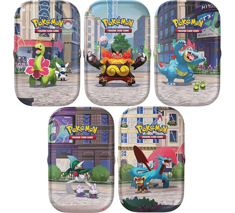 POKEMON TCG LUMINOSE CITY MINI TIN ESPAÑOL AL AZAR