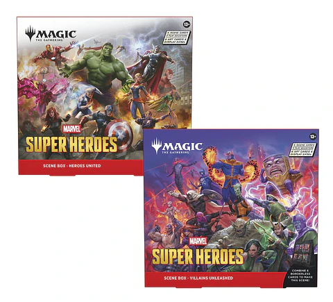 MTG: Marvel Super Heroes - Scene Box Set (Set de 2) (PREVENTA)