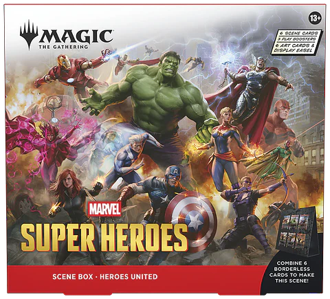 MTG: Marvel Super Heroes - Scene Box Heroes United