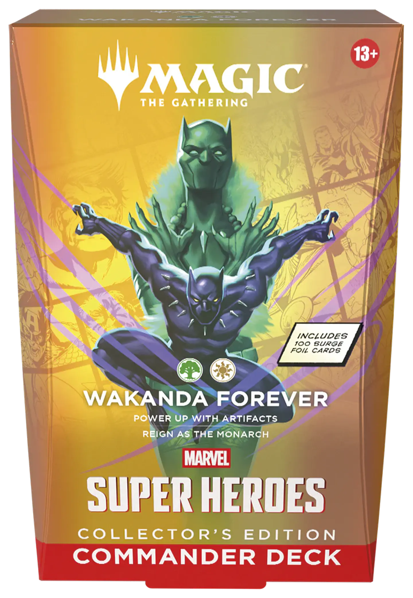 Magic: The Gathering – Marvel Super Heroes Commander Decks Collector’s Edition (Set de 4) (Inglés) 4