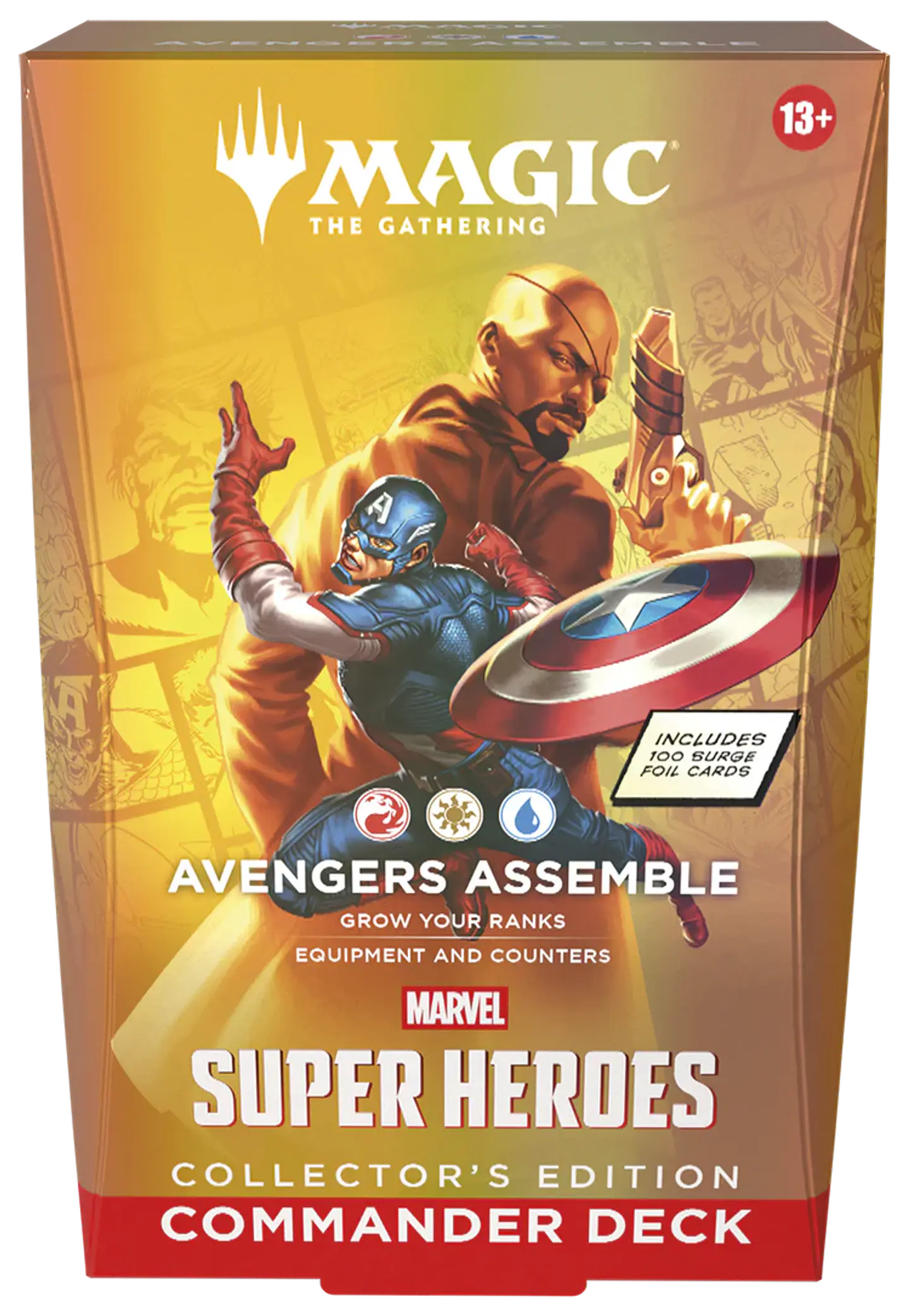 Magic: The Gathering – Marvel Super Heroes Commander Decks Collector’s Edition (Set de 4) (Inglés) 5