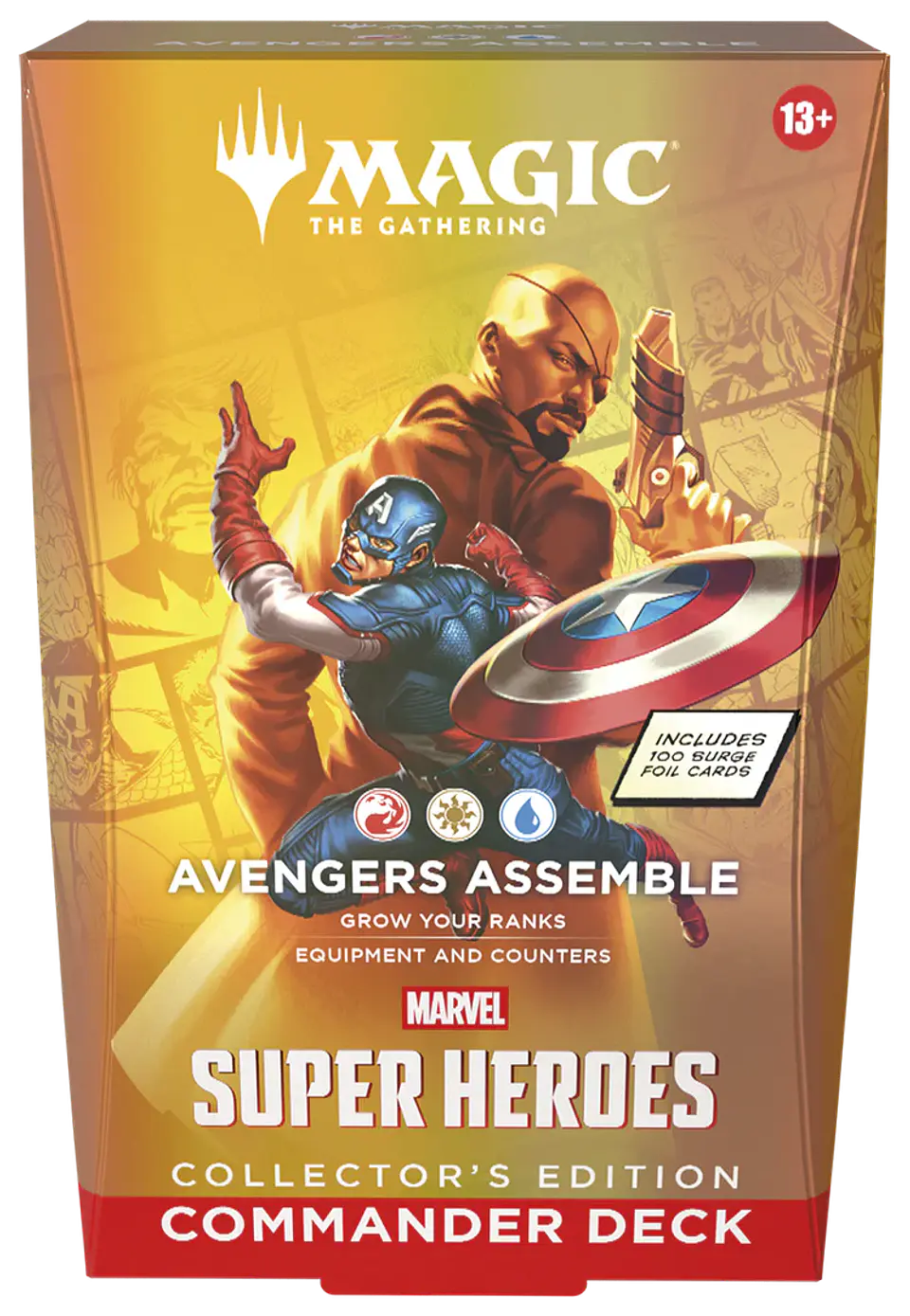 Magic: The Gathering – Marvel Super Heroes Commander Decks Collector’s Edition (Set de 4) (Inglés) 5