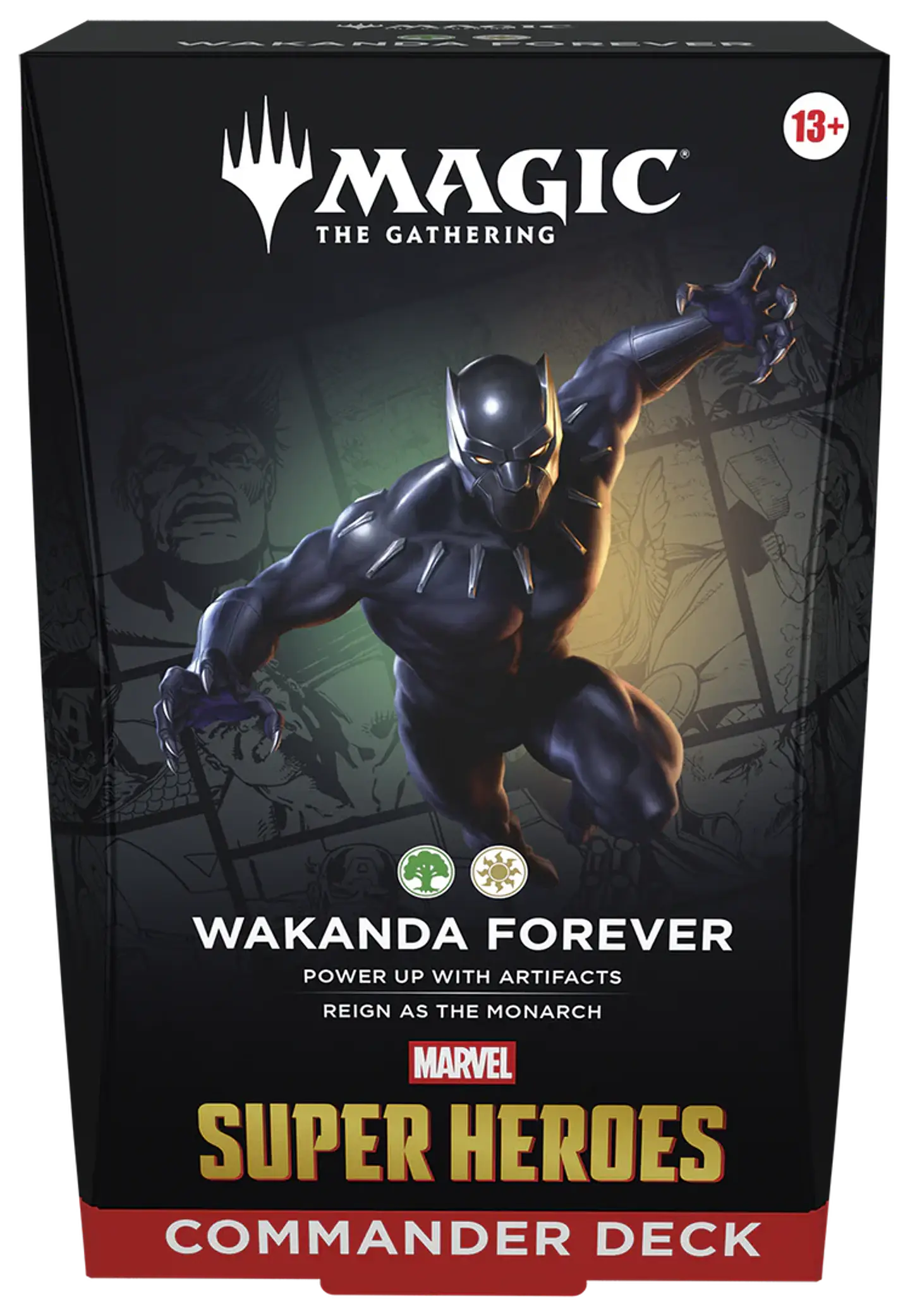 Magic: The Gathering – Marvel Super Heroes Commander Decks (Set de 4) (Inglés) (PREVENTA) 4