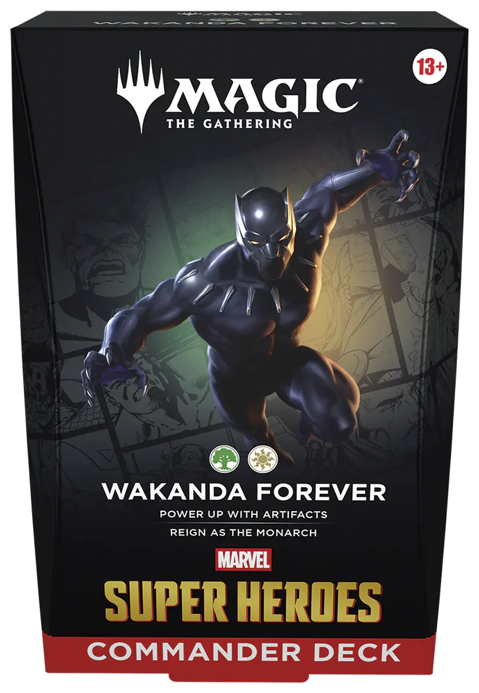 Magic: The Gathering – Marvel Super Heroes Commander Decks (Set de 4) (Inglés) (PREVENTA) 4