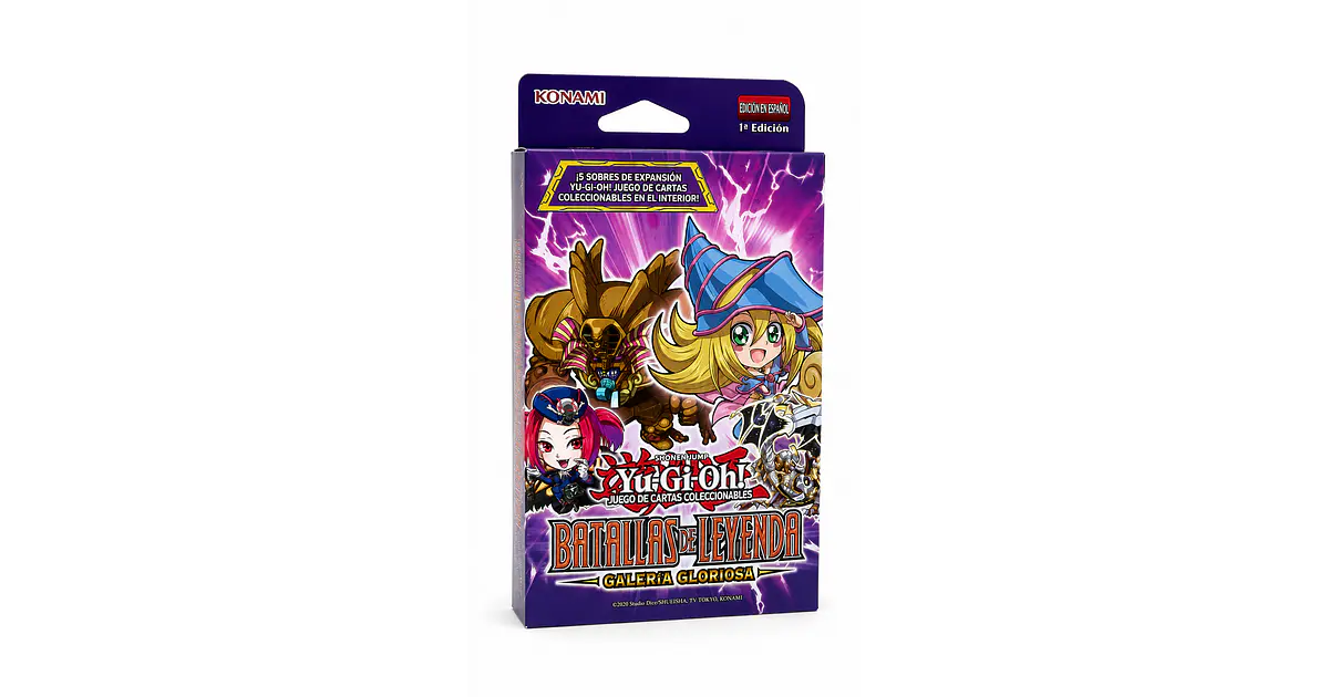 Yu-Gi-Oh! Battles of Legend: Glorious Gallery FCC Box (Españ
