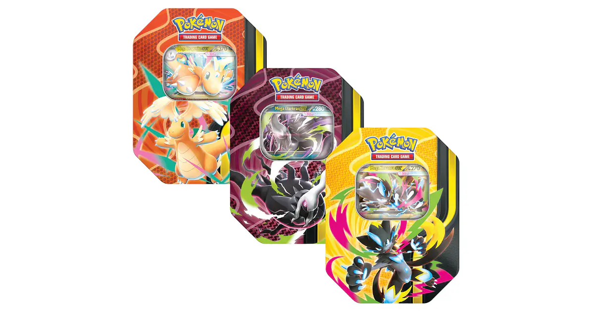 PREVENTA] Pokémon TCG Mega Forces Tin Set (3 Latas) ESPAÑOL