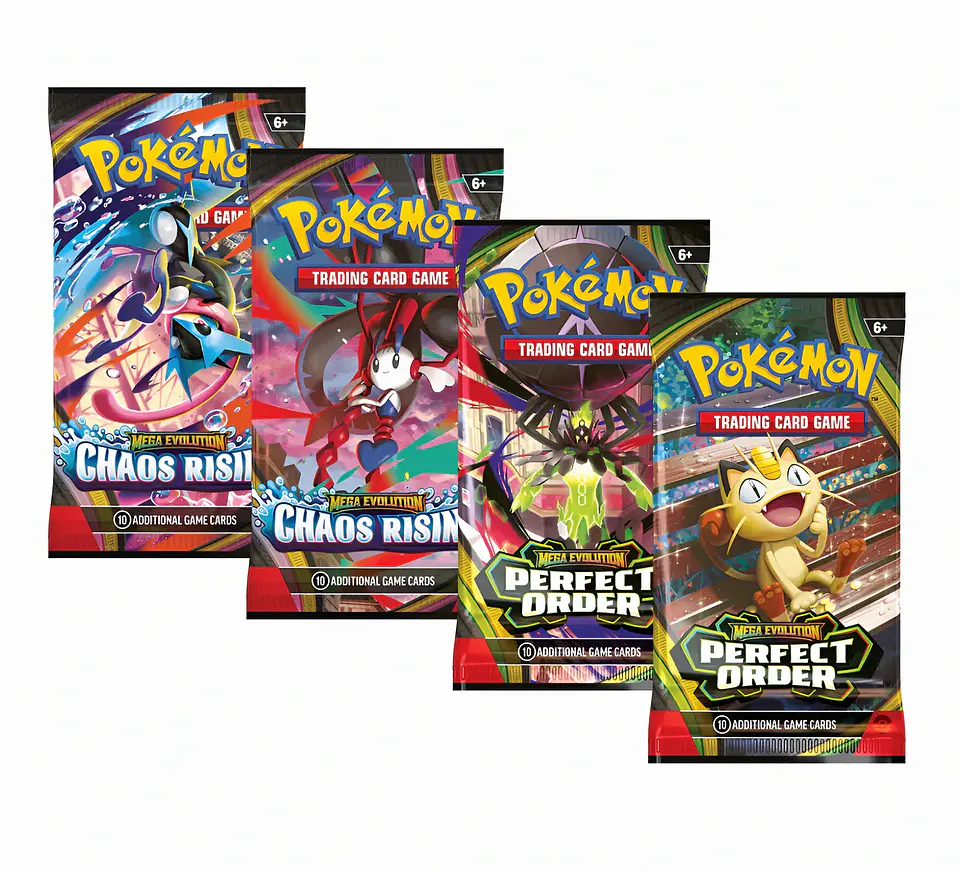 Pokémon TCG Mega Moonlit Tin Gengar/Clefable Inglés (PAR)- COPIA 2