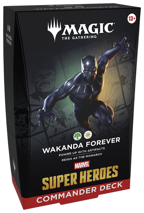 MTG Marvel Super Heroes Commander Wakanda Español